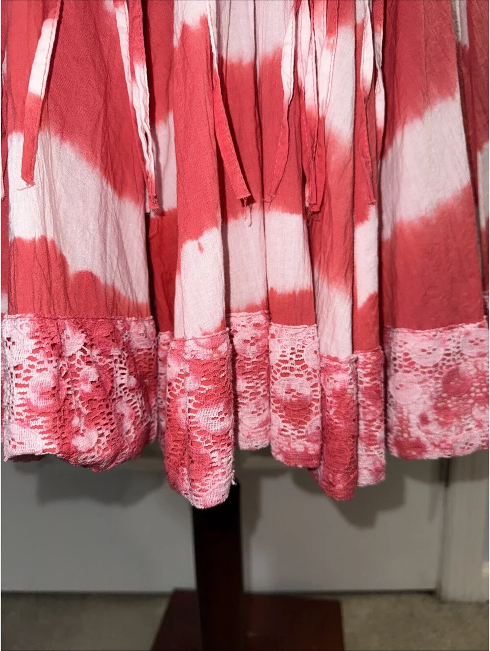 Sundance Island Rhythms Tie Dye Sleeveless V Neck Sundress Dress Size 6